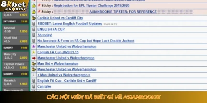 Các hội viên đã biết gì về AsianBookie
